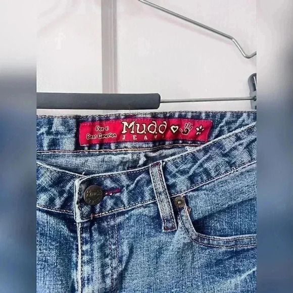 Vintage 90's Y2K Mudd Flare Jeans RARE - Picture 3 of 6